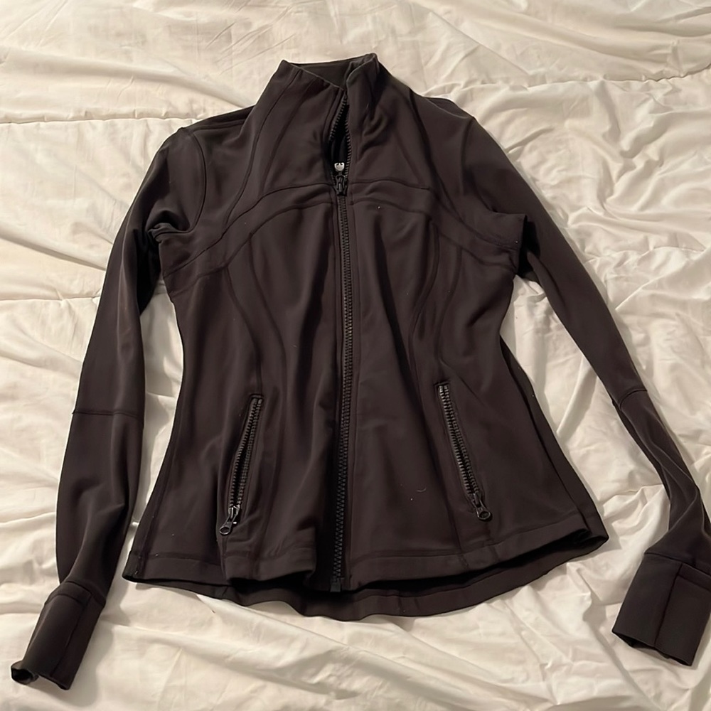 Lululemon zip up cotton jacket